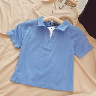 ÁO CROPTOP CỔ ĐỨC NỮ HOT A86