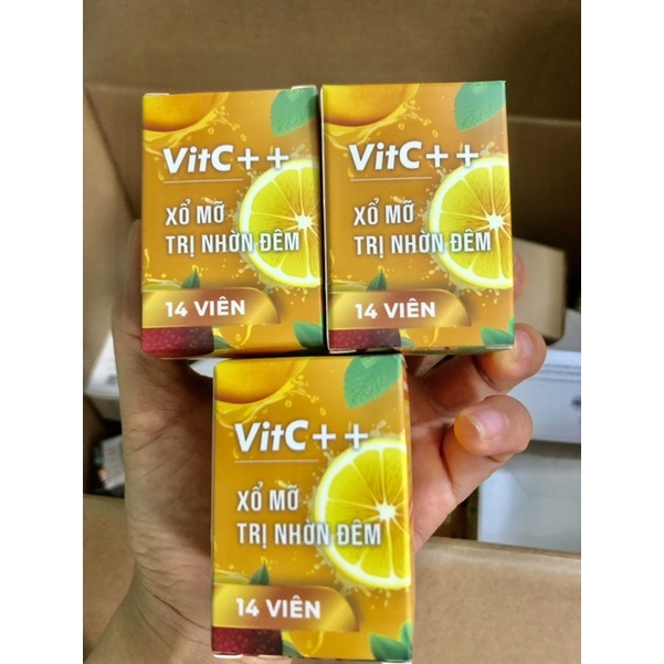 Viên xổ mỡ VITC nhà kẹo dứa chính hãng- Xổ mỡ đêm VITC giảm mỡ đùi bụng - Viên hữu cơ xỗ mỡ ban đêm