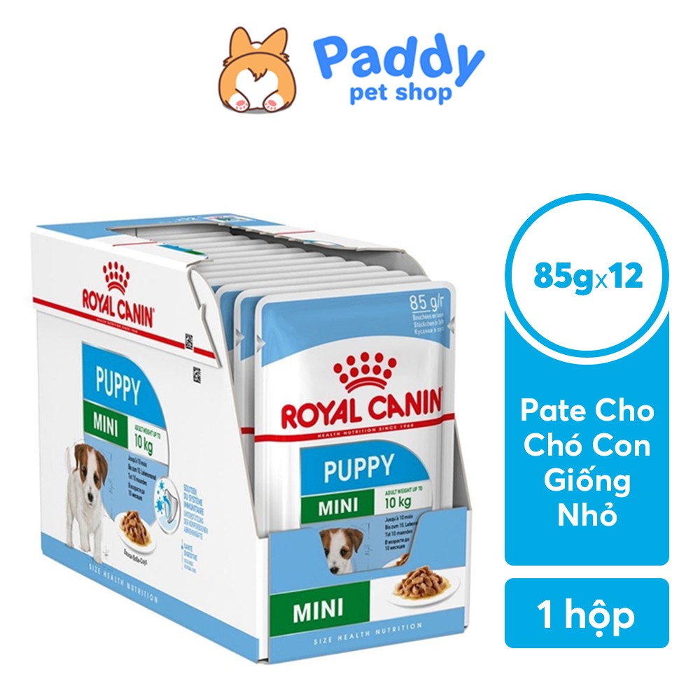 [Hộp 12 gói] Pate cho chó con Royal Canin Mini Puppy