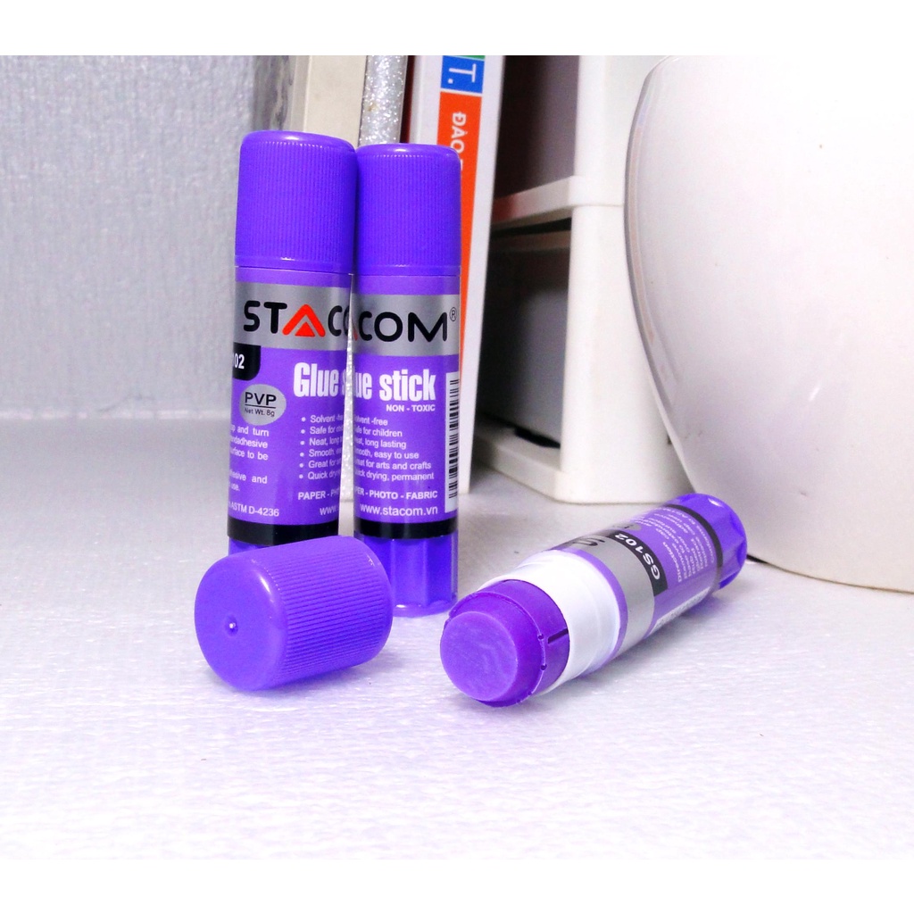 Hồ dán khô 8grm màu tím STACOM - GS102