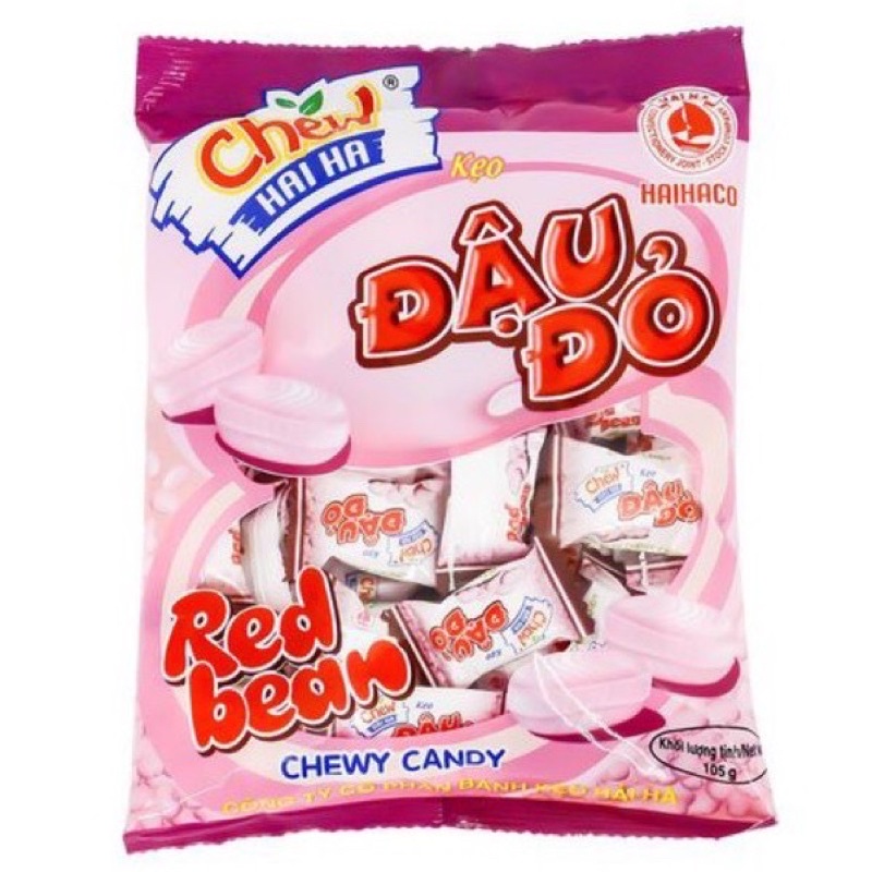 Kẹo Chew Hải Hà Trái Cây các vị gói 105Gram