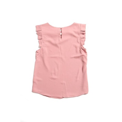 Áo xô sát nách bèo, cổ tròn cài sau MONTEAU