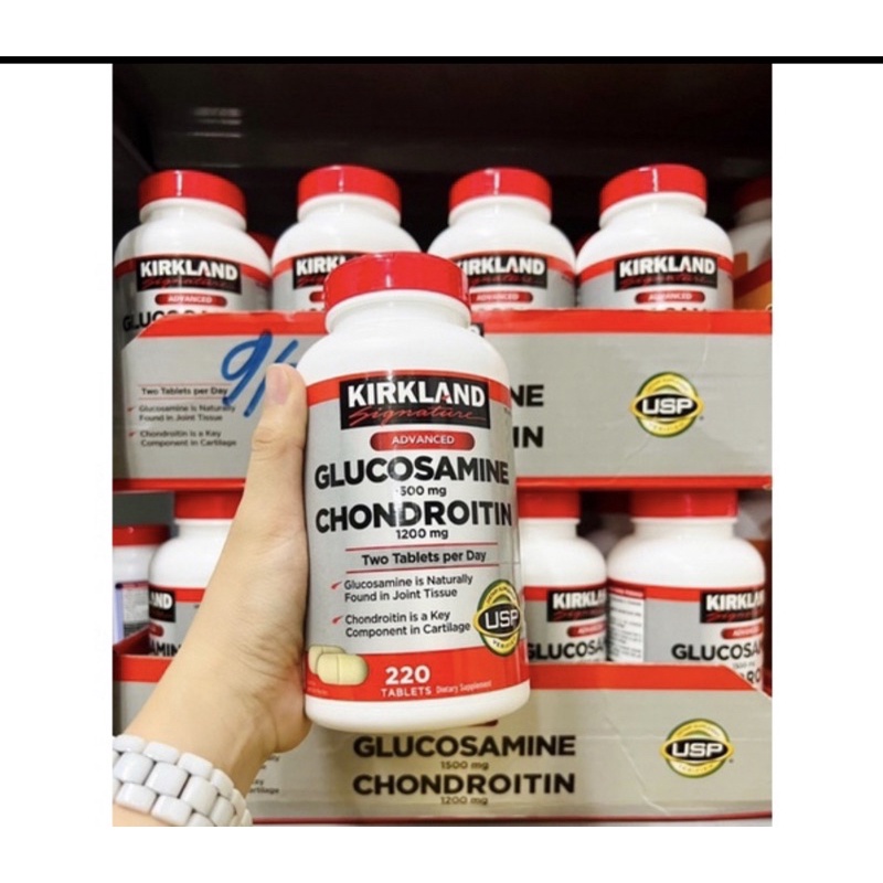 Date/2027 Viên Bổ Khớp Glucosamine Kirkland  1500mg