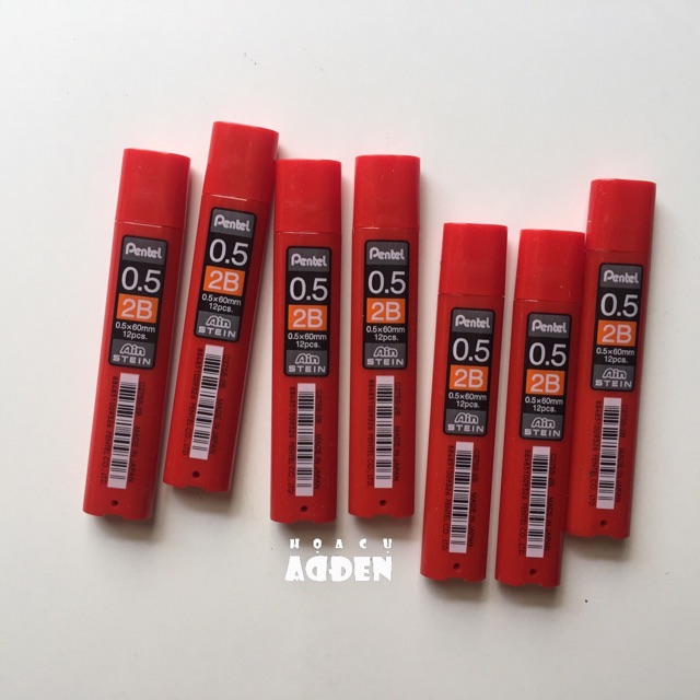 [DA ĐEN] Ruột Chì Bấm 0.5/0.7mm Pentel