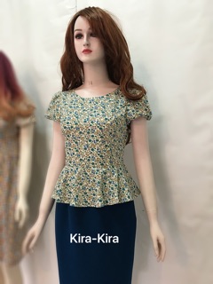 Đầm peplum công sở