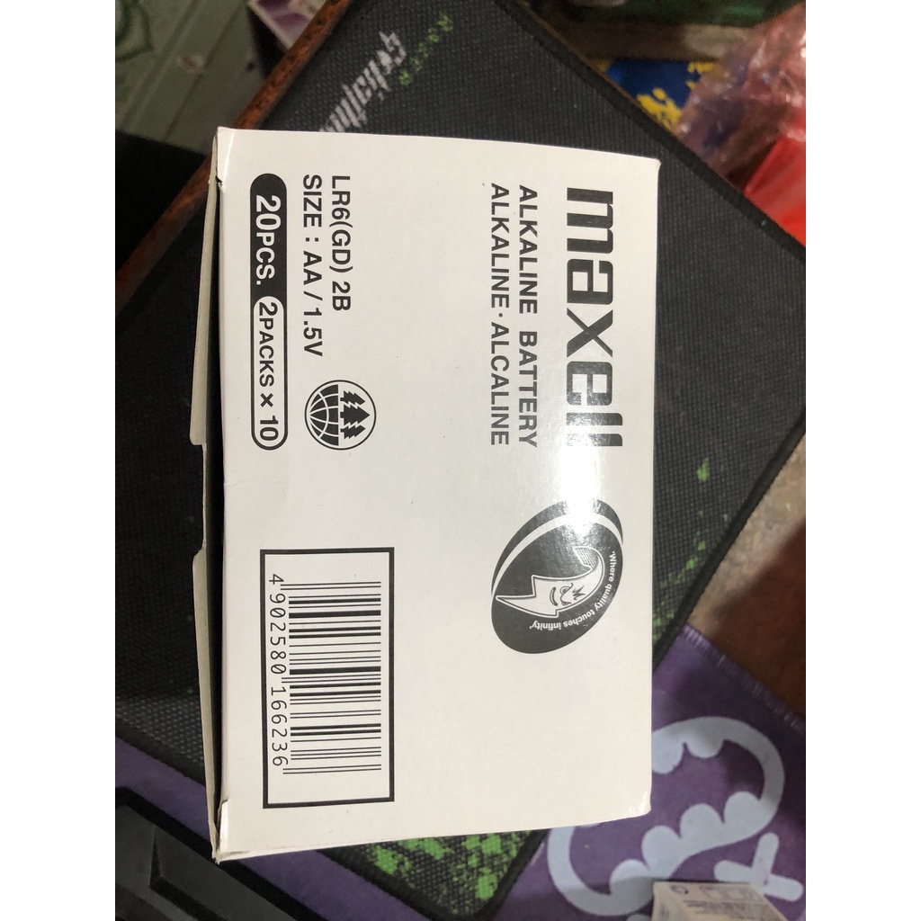Pin AA và AAA Maxell alkaline 2 viên Chính Hãng