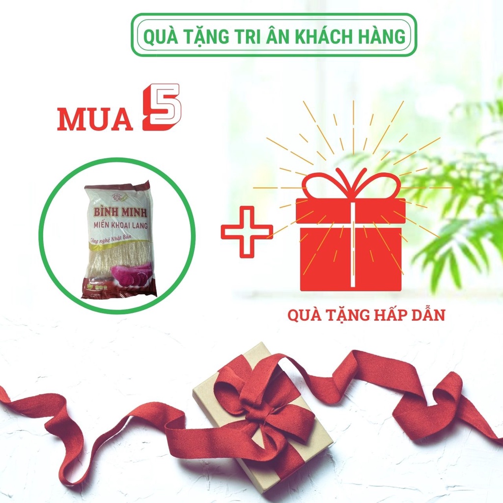 Miến khoai lang giảm cân Bình Minh 300g EAT CLEAN thức ăn healthy giảm cân dành cho người ăn kiêng hỏa tốc