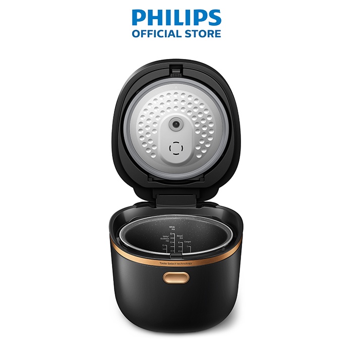 [Mã ELPLSBD06 giảm 10% đơn 1TR] Nồi cơm điện tử cao tần (IH) Philips HD4539/62 | 1.5 lít | chức năng Lựa chọn vị