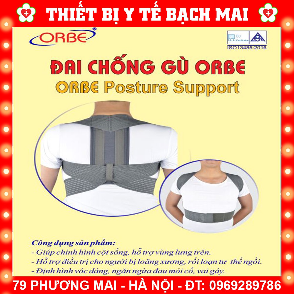 Đai Chống Gù Lưng Người Lớn, Trẻ Em ORBE