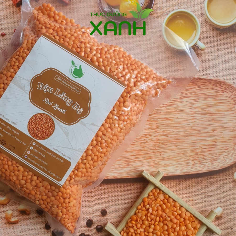Đậu Lăng Đỏ Hữu Cơ Nhập Khẩu Argentina Làm Sữa Hạt - Thực Dưỡng Xanh