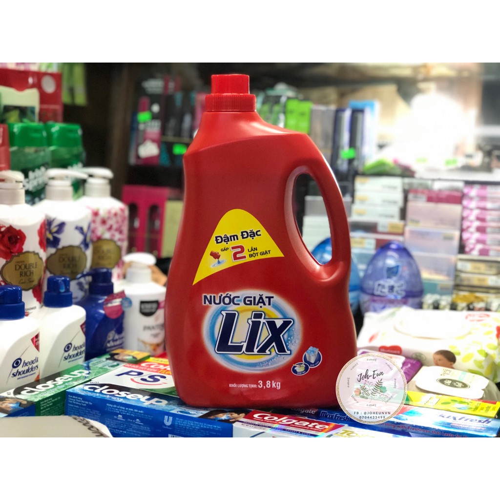 NƯỚC GIẶT LIX 3,6KG