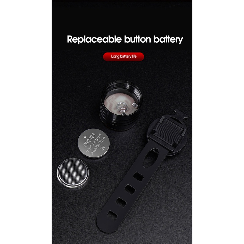 Đèn LED Hậu Chống Thấm Nước Cho Xe Đạp Leo Núi