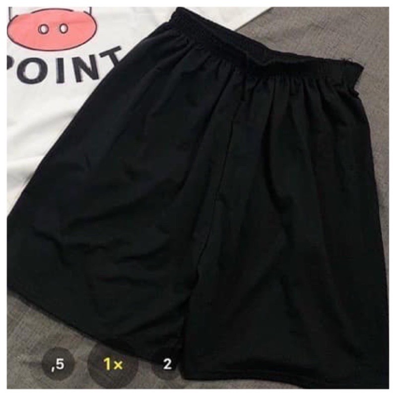 [Rẻ Vô Địch] Sét Đồ Bộ Thể Thao Đùi Trơn Phong Cách Ulzzang Unisex, Freesize Chất Thun Cotton Không Phai(Ảnh Thật) | BigBuy360 - bigbuy360.vn