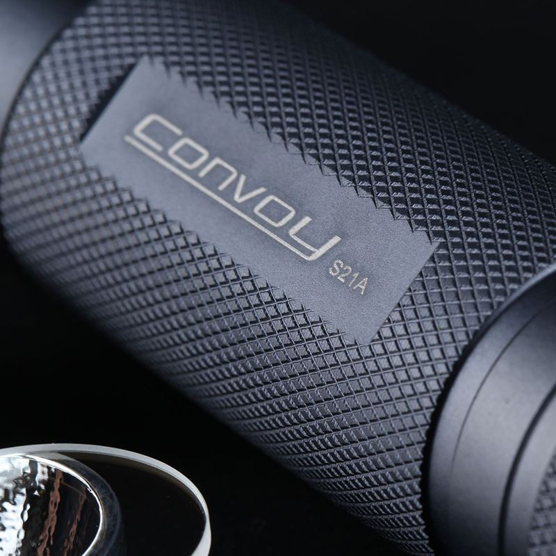 Đèn Pin Convoy S21A led Và Tài Xế Không Bao Gồm Trình Điều Khiển