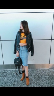 Áo da zara dư xịn
