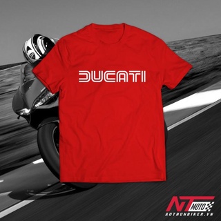 Áo thun biker - ducati 02 unisex nam nữ tay ngắn có big size cho