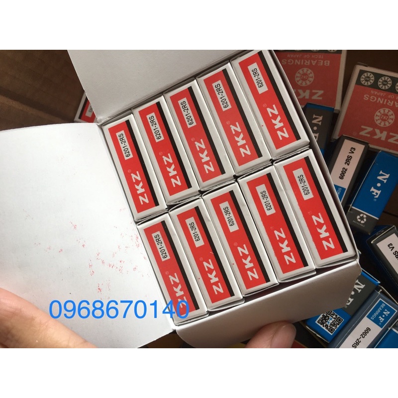 Vòng bi 6000, 6001, 6002, 6003, 6004, 6005, 6200, 6201, 6202, 6203, 6204, 6205...-rs bi ZKZ mới