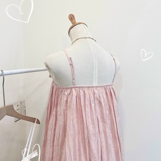 ĐẦM MAXI PLI HAI DÂY