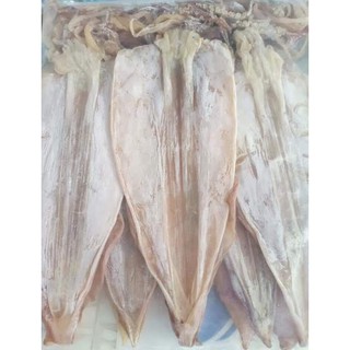 Gói 1 Con Mực Câu Khô Vân Đồn Siêu To, Y Hình