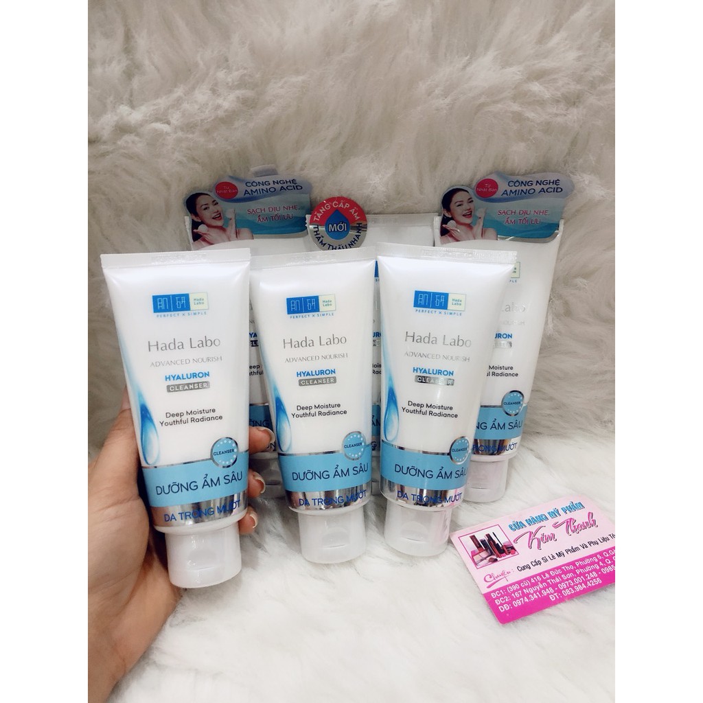 Kem Rửa Mặt Dưỡng Ẩm Tối Ưu Hada Labo Advanced Nourish Hyaluron Cleanser | BigBuy360 - bigbuy360.vn