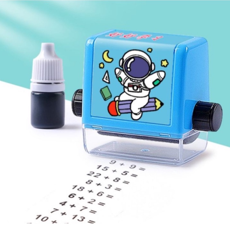 MVP2658 Con lăn tạo phép tính cộng trừ tự động tặng kèm mực cho bé học toán