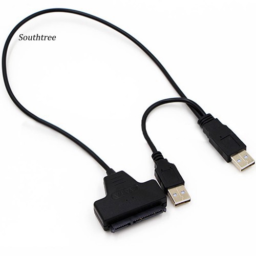 Cáp Chuyển Đổi Usb 2.0 Sang 2.5inch 22 7+15 Serial Ata Sata 2.0 Hdd/Ssd