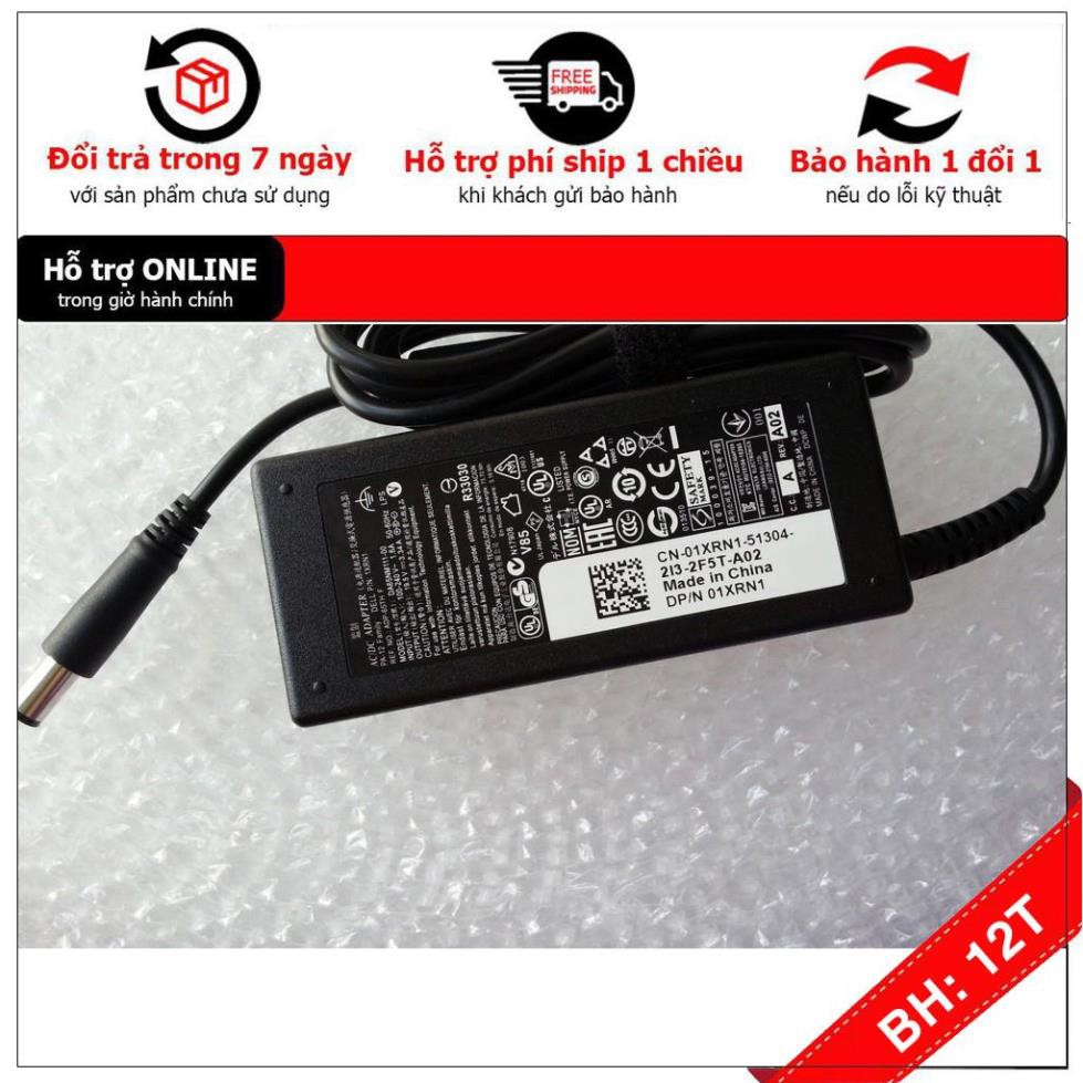 [BH12TH] [- Sạc Laptop Dell Vostro 1400 1420 1440 1450 1520 1540 1550 19.5V 3.34A ZIN