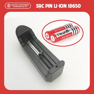 Sạc Pin 18650 loại 1 Viên Li-ion 3.7V - Chợ Sắt Hải Phòng Online