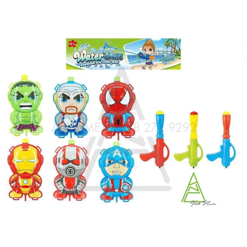 [GIFT] ĐỒ CHƠI CHO BÉ: Balo súng nước dễ thương cho bé