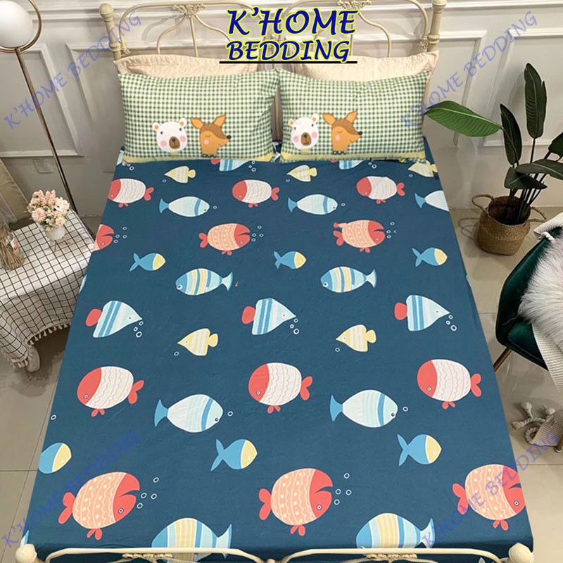 Ga chống thấm cotton dùng trực tiếp K'home chống thấm 100% cho bé không sột xoài nóng bí