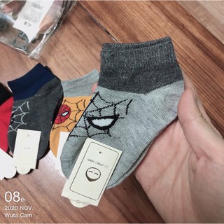 Set 5-10 đôi tất kid người nhện