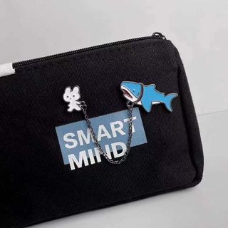 Ghim cài áo hình cá mập dễ thương