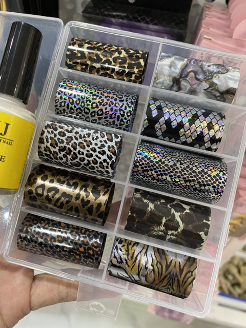 Fion hot mẫu mới tặng chai keo trang trí móng tay chuyên làm nail