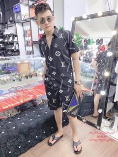 Free ship từ 50K - Bộ ngủ nam chữ thưa