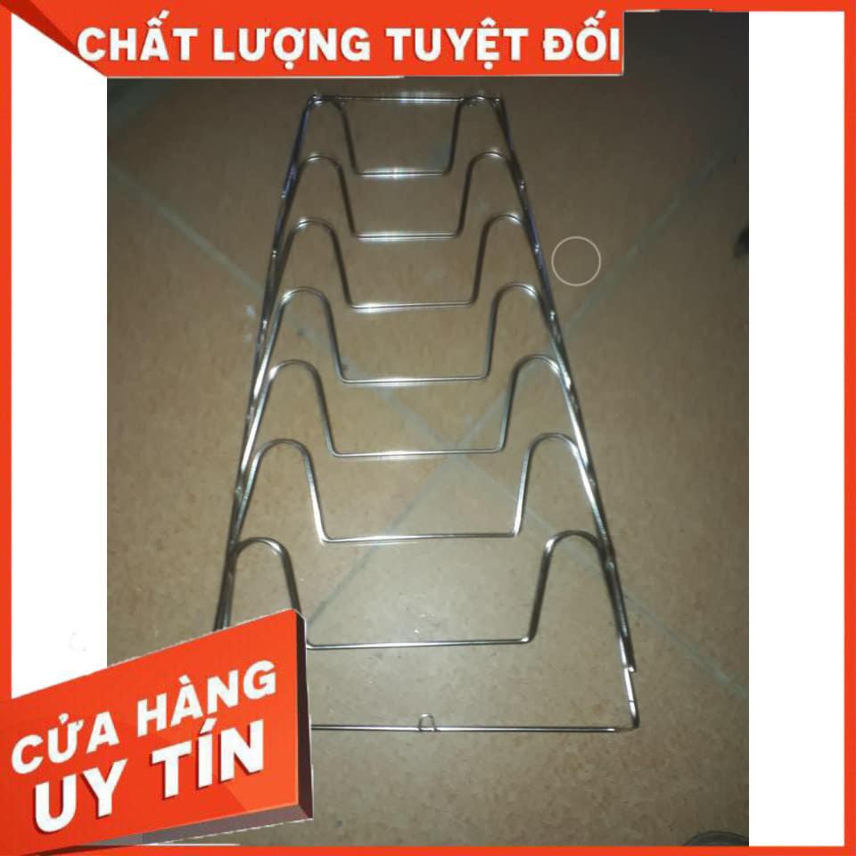 Giá Treo vung xoong nồi 6 ngăn