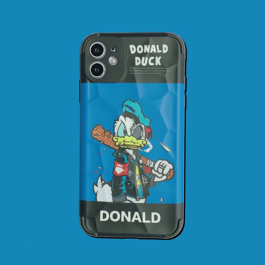 Ốp điện thoại hình vịt Donald thời trang cho iPhone 7plus 8 + X Xr Xs 11 11promax | BigBuy360 - bigbuy360.vn