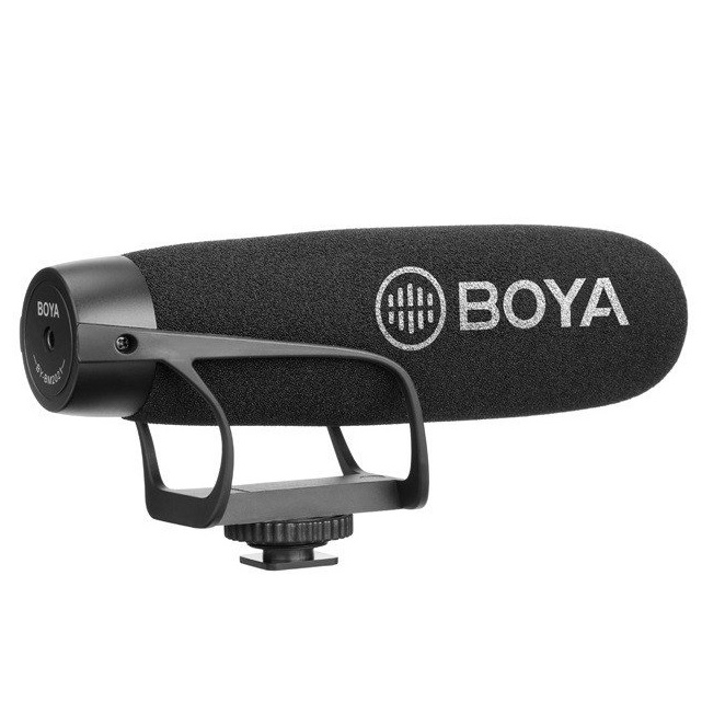 BOYA BY-BM2021 - Hàng Chính Hãng - Mic thu âm cổng 3.5mm dành cho Điện thoại &amp; Máy ảnh