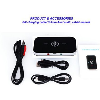 Audio bluetooth b6 phát và nhận âm thanh bluetooth