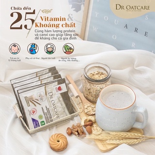 Set 100 gói sữa hạt Dr OatCare (Không Hộp)