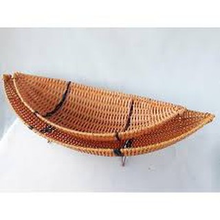 Khay thuyền nhựa giả mây đẹp