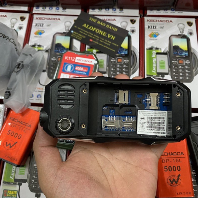 GIÁ KỊCH SÀN Điện Thoại Độc Kechaoda K112 Sạc cho Smartphone Tặng Cây Mở Vít Pin 1 Tháng Chờ GIÁ KỊCH SÀN | BigBuy360 - bigbuy360.vn