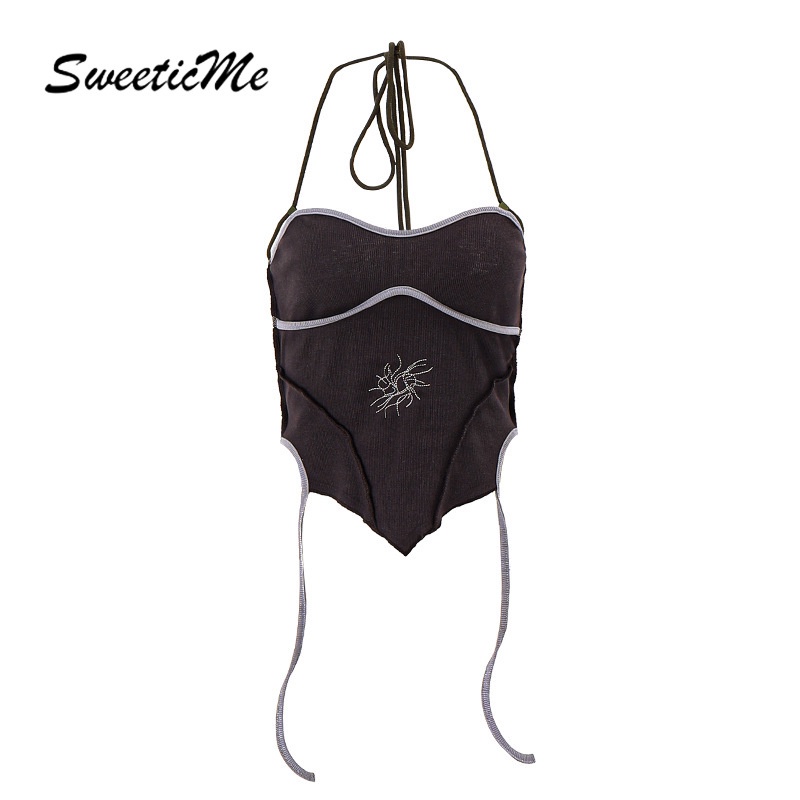 Áo Dây Sát Nách Hở Lưng Dáng Ôm Thời Trang Cho Nữ