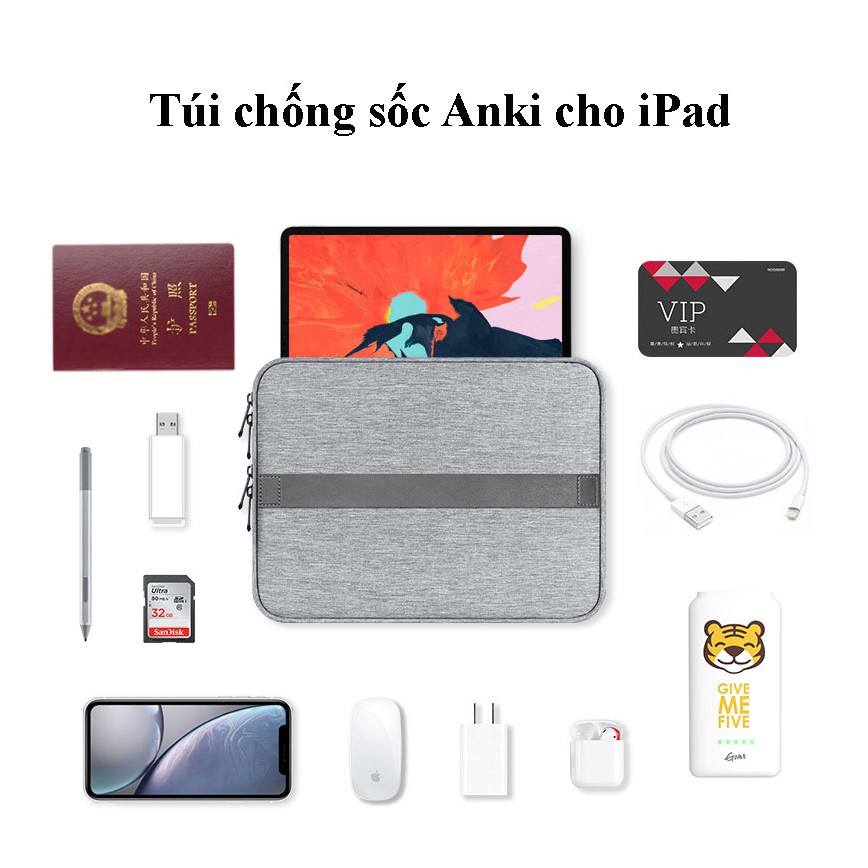 [xả kho]Túi chống sốc, chống nước iPad, điện thoại, sạc cáp, tai nghe 2019 (HOT NHẤT)