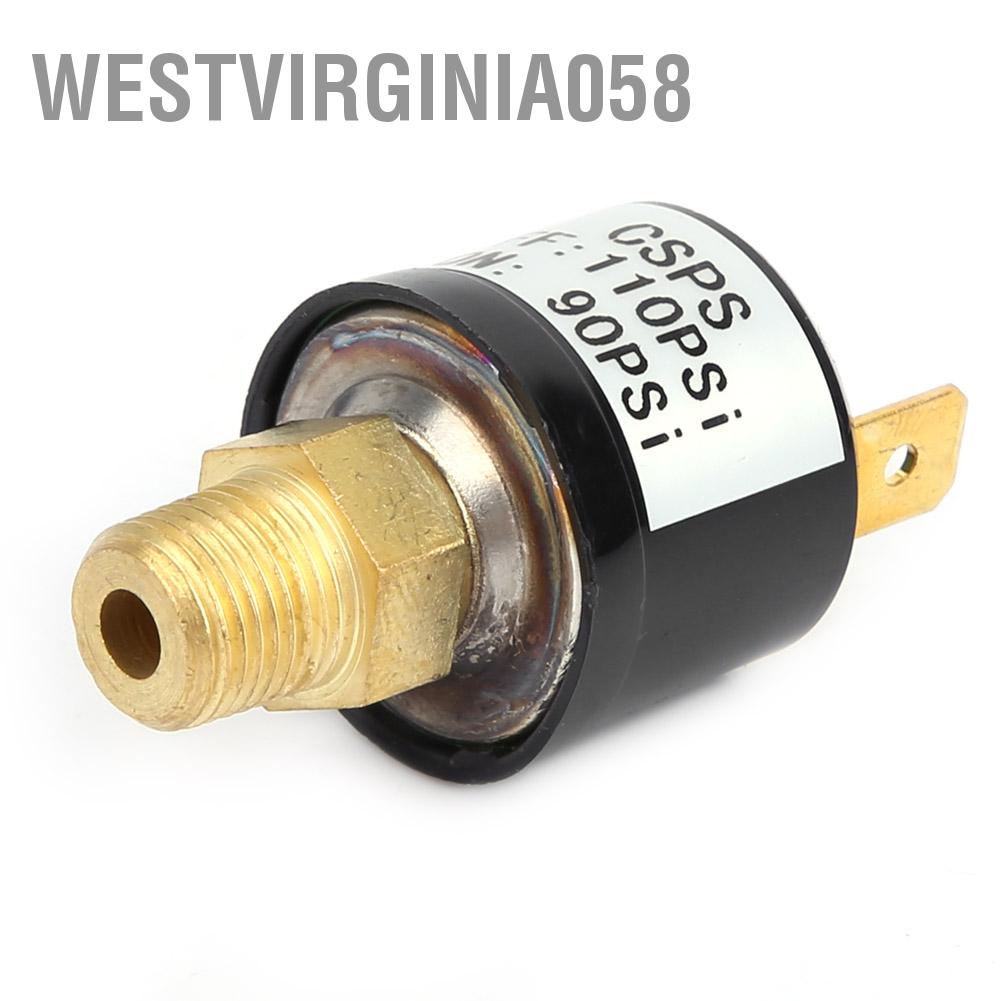 Có thể bán buôn 90-110 PSI Công tắc điều khiển áp suất máy nén khí nặng Westvirginia058 Hàng giao ngay