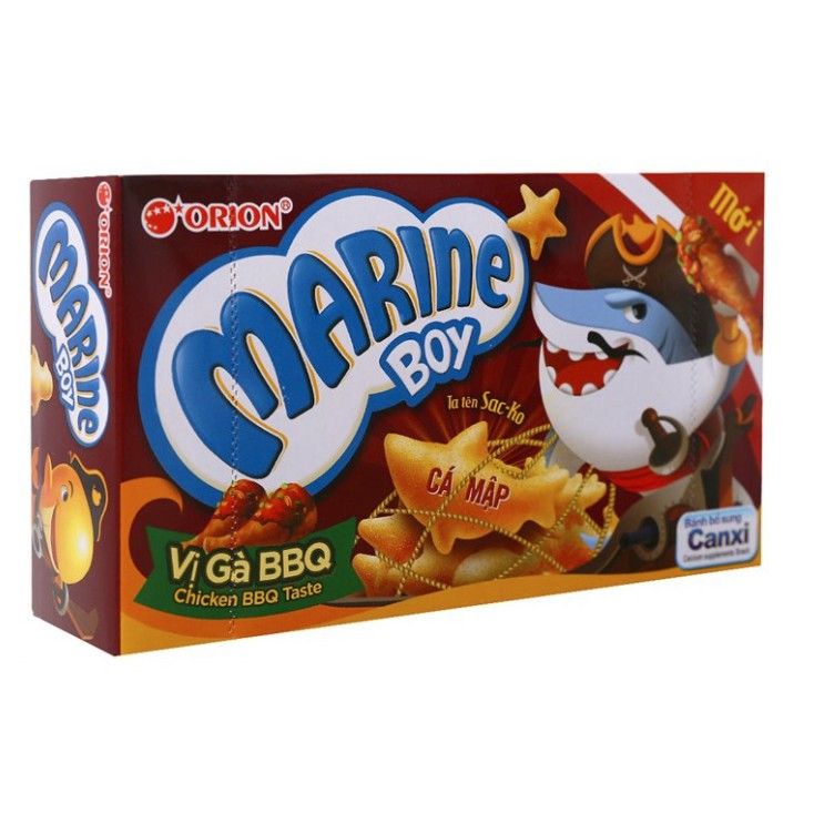Hộp Bánh Cá Marine Boy 35g Các Vị