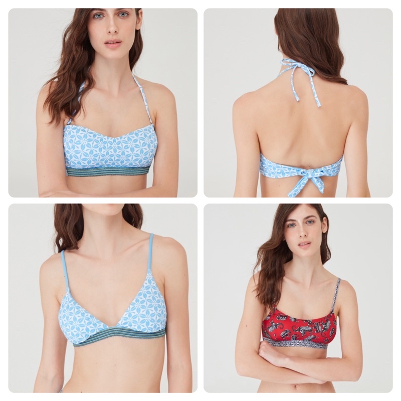 Áo bơi Áo Bikini Lẻ Có Sẵn Mút Ngực Hàng Xuất Xịn