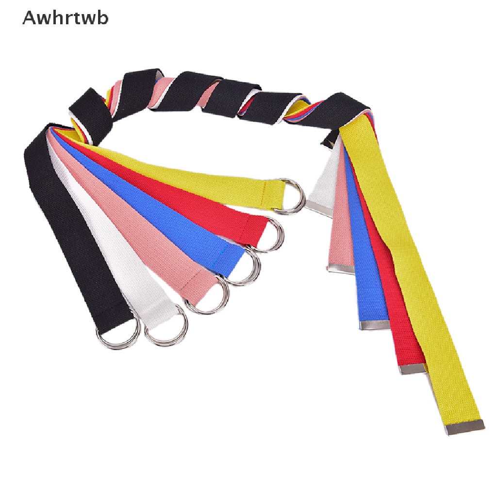 Thắt Lưng Unisex Bằng Nylon Khóa Chữ D Mới