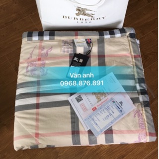 Chăn đũi hè burberry