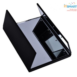 Gương trang điểm du lịch xếp gọn có đèn led