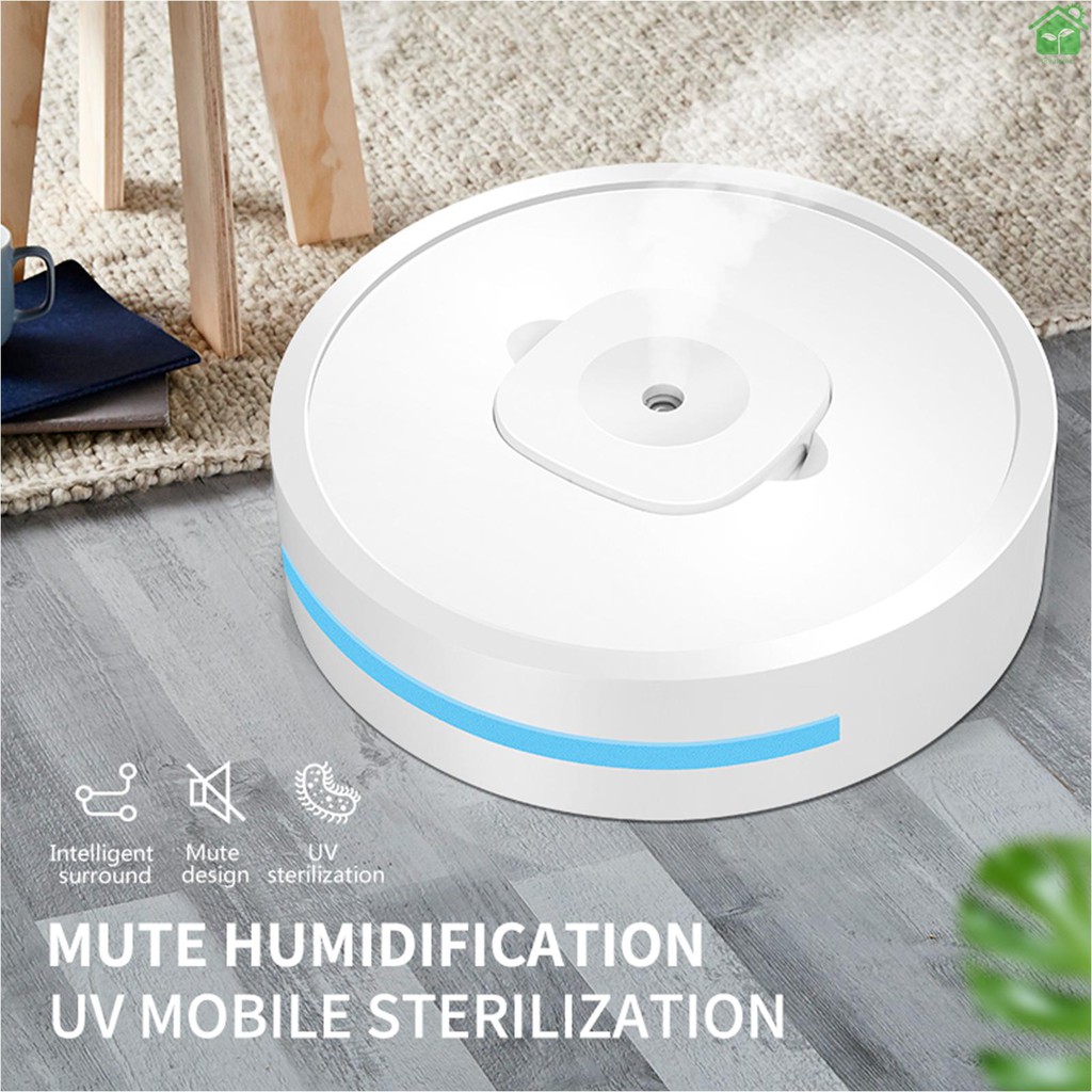 Mobile Máy Phun Sương Tạo Độ Ẩm Tự Động Khử Trùng Bằng Tia Uv Chống Va Chạm Với 3 Chế Độ Điều Chỉnh Khác Nhau